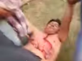 HOMBRE DESTRIPADO EN JOCHEO DE TOROS EN BOLIVIA EN 2013