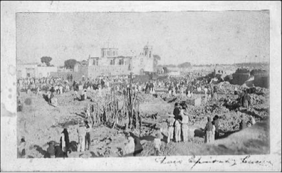 MUERE ALBAÑIL EN DEMOLICIÓN DE LA PLAZA EL MONTECILLO, EN SLP, EN 1888