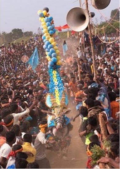 DOS MUERTOS EN EL FESTIVAL HORI DE KARNATAKA, INDIA, EN 2023