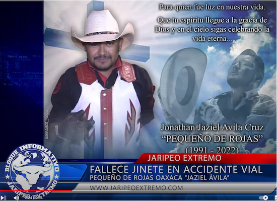 JONATHAN JAZIEL AVILA CRUZ (PEQUEÑO DE ROJAS) 1991 - 2022 JONATHAN JAZIEL AVILA CRUZ (PEQUEÑO DE ROJAS) 1991 - 2022